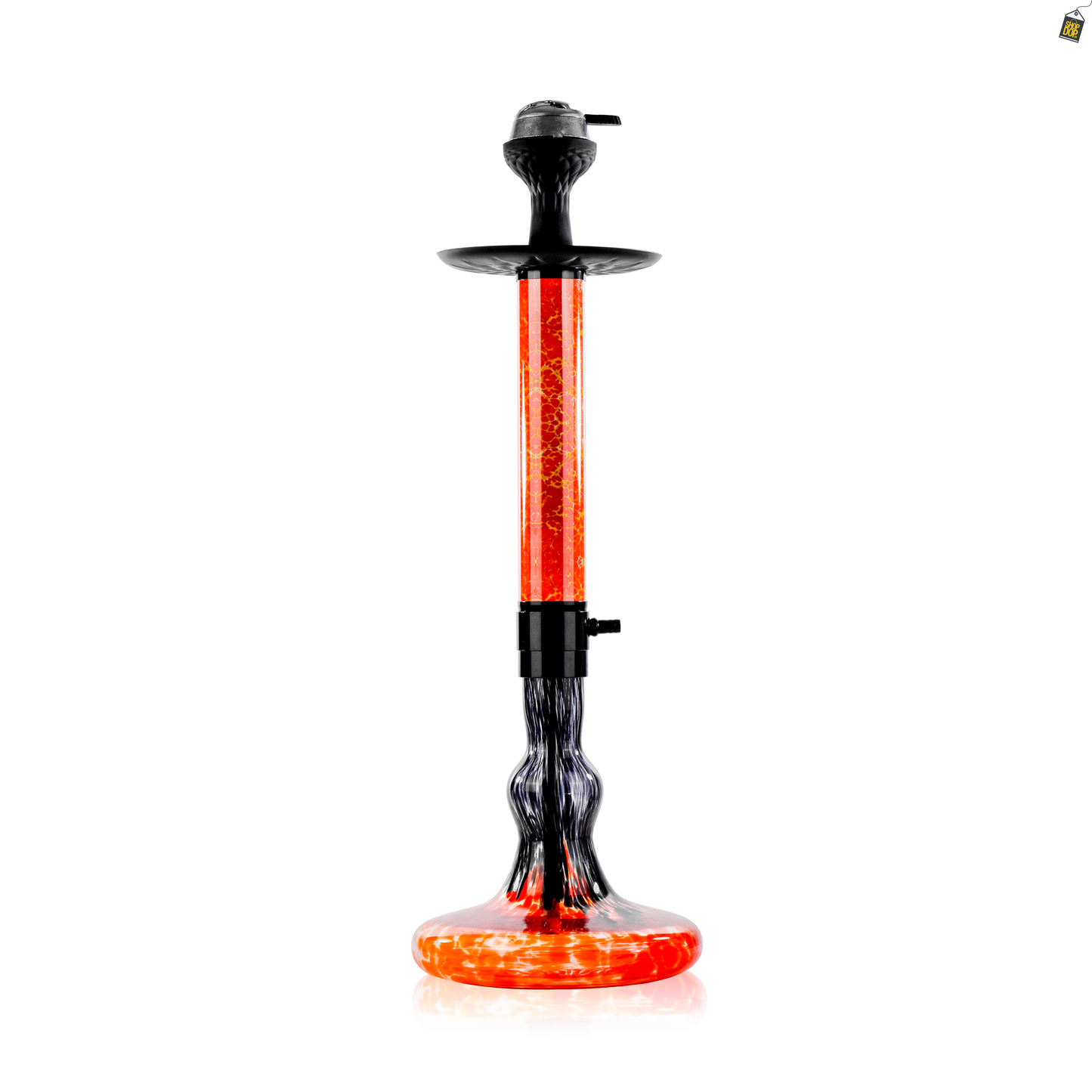 Dragon Flame Hookah - Red