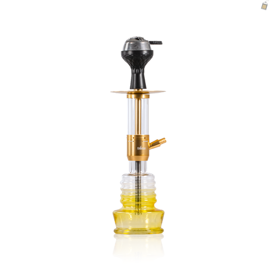 Dynamite Hookah with Bag - Gold