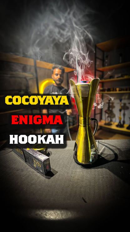 COCOYAYA Enigma Hookah - Golden