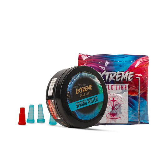 Extreme Gold Line Spring Water Hookah Flavor - 100g Box
