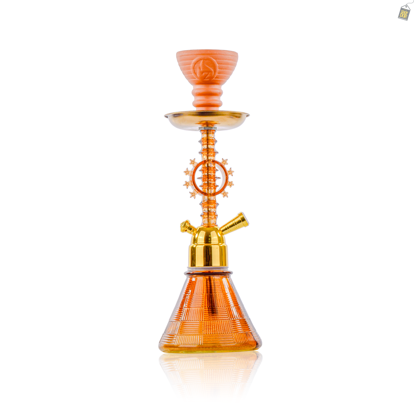 Star Ferry Pumpkin Hookah - Brown