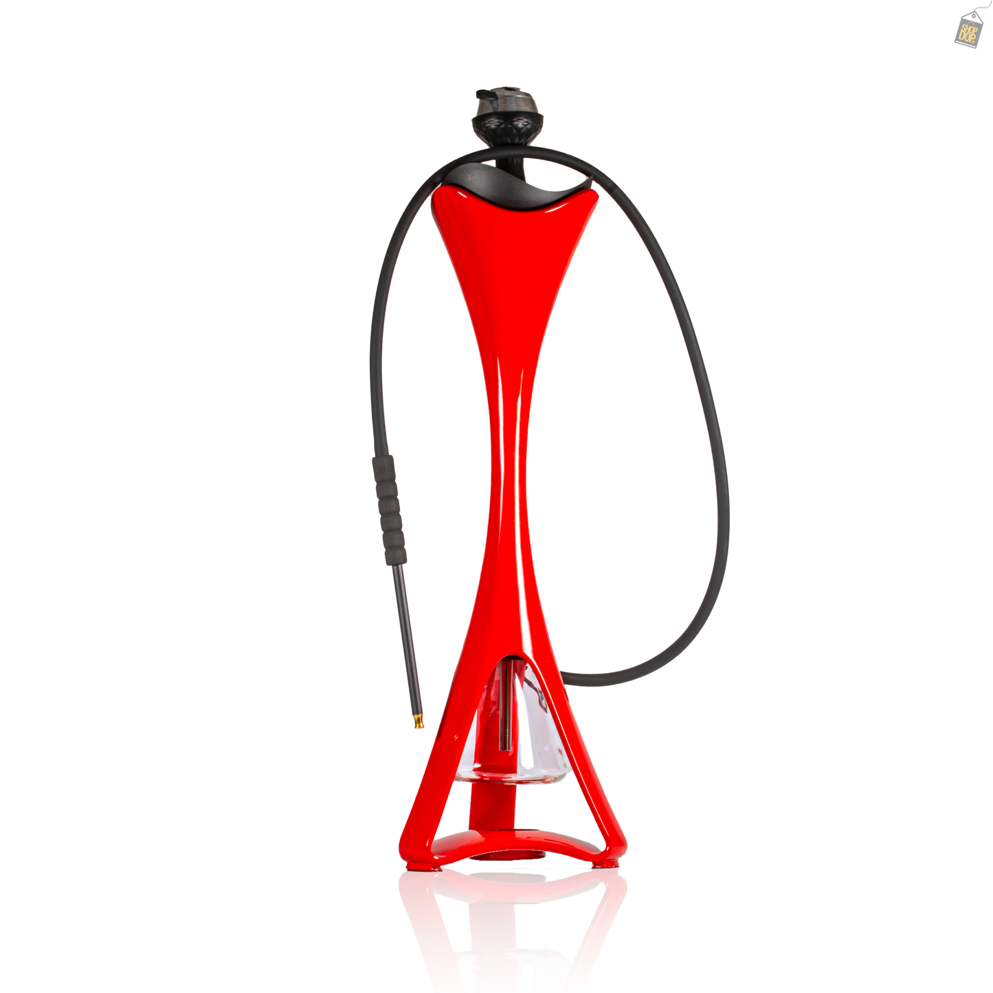 Ferry Hookah with LED Light - Red