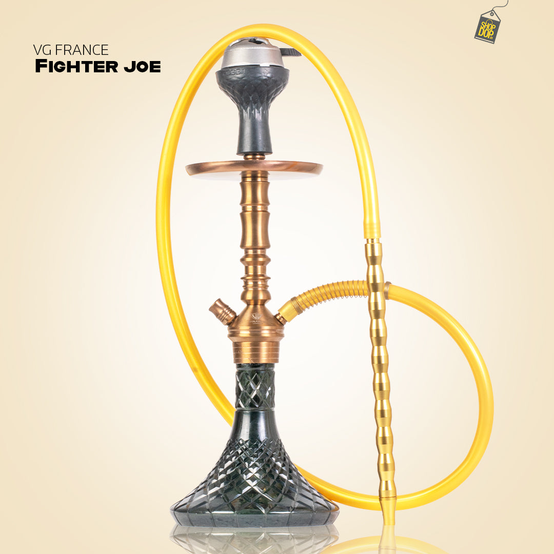 VG Joe R2 Hookah with Bag - Bronze Stem / Black Base
