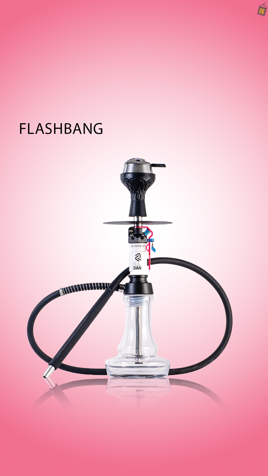 Flashbang Hookah - Pink