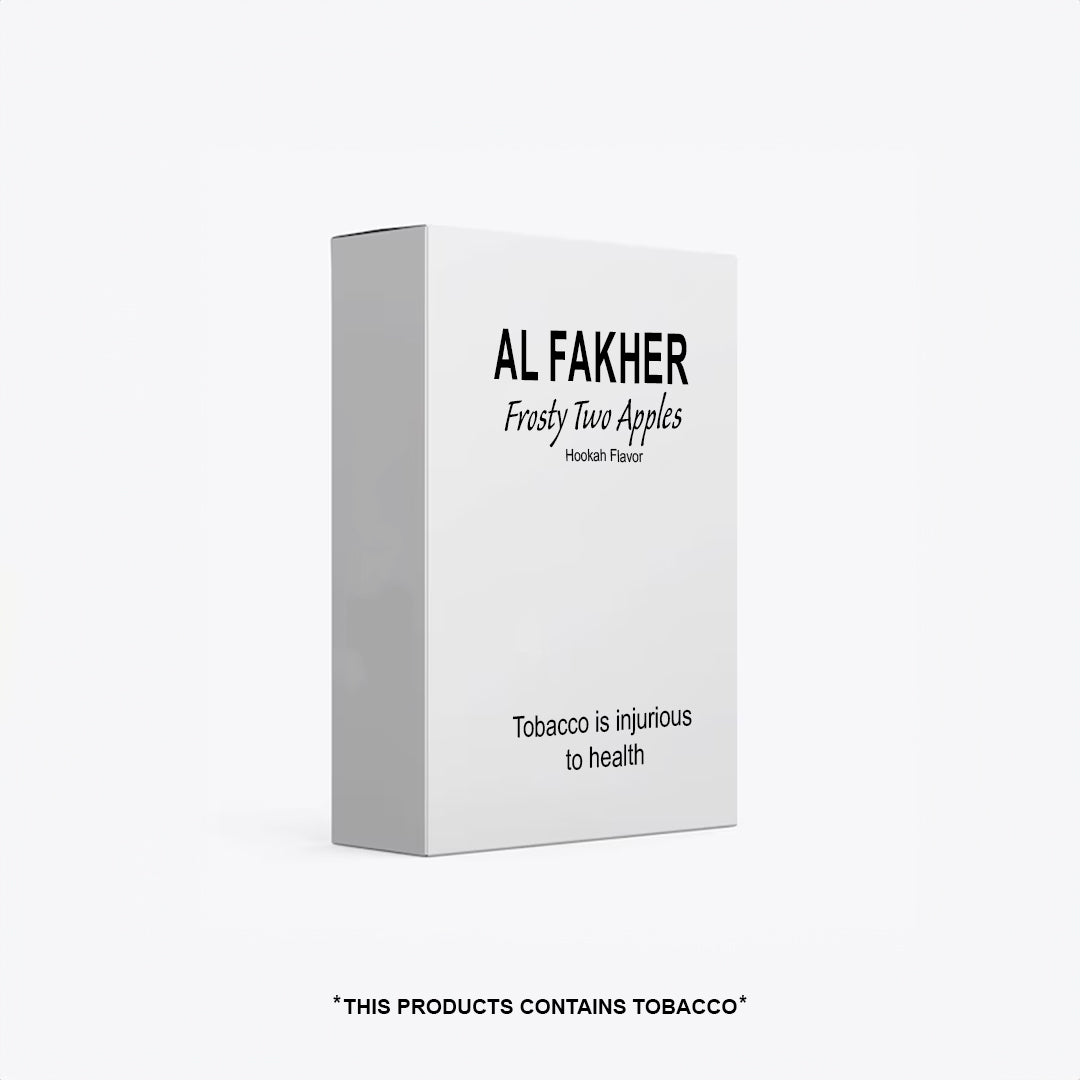 Buy original Al Fakher Frosty Two Apples (50g) Hookah Flavor in India |  Wholesale – shopdop.in