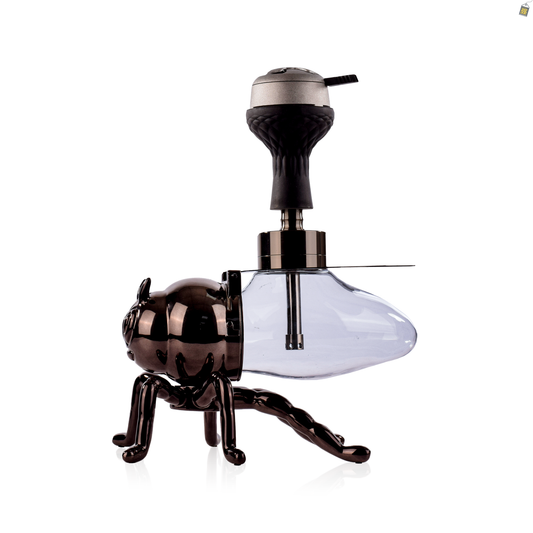 Giant Bee Hookah with LED Light - Black