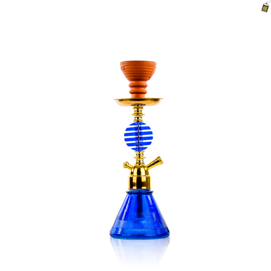 Globle Pumpkin Hookah - Blue