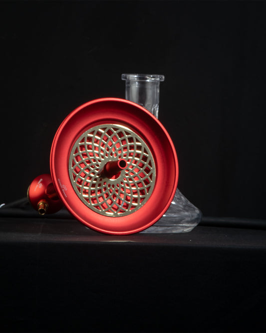 Golden Desert Hookah - Red