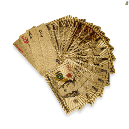 Golden Dollar Playing Cards