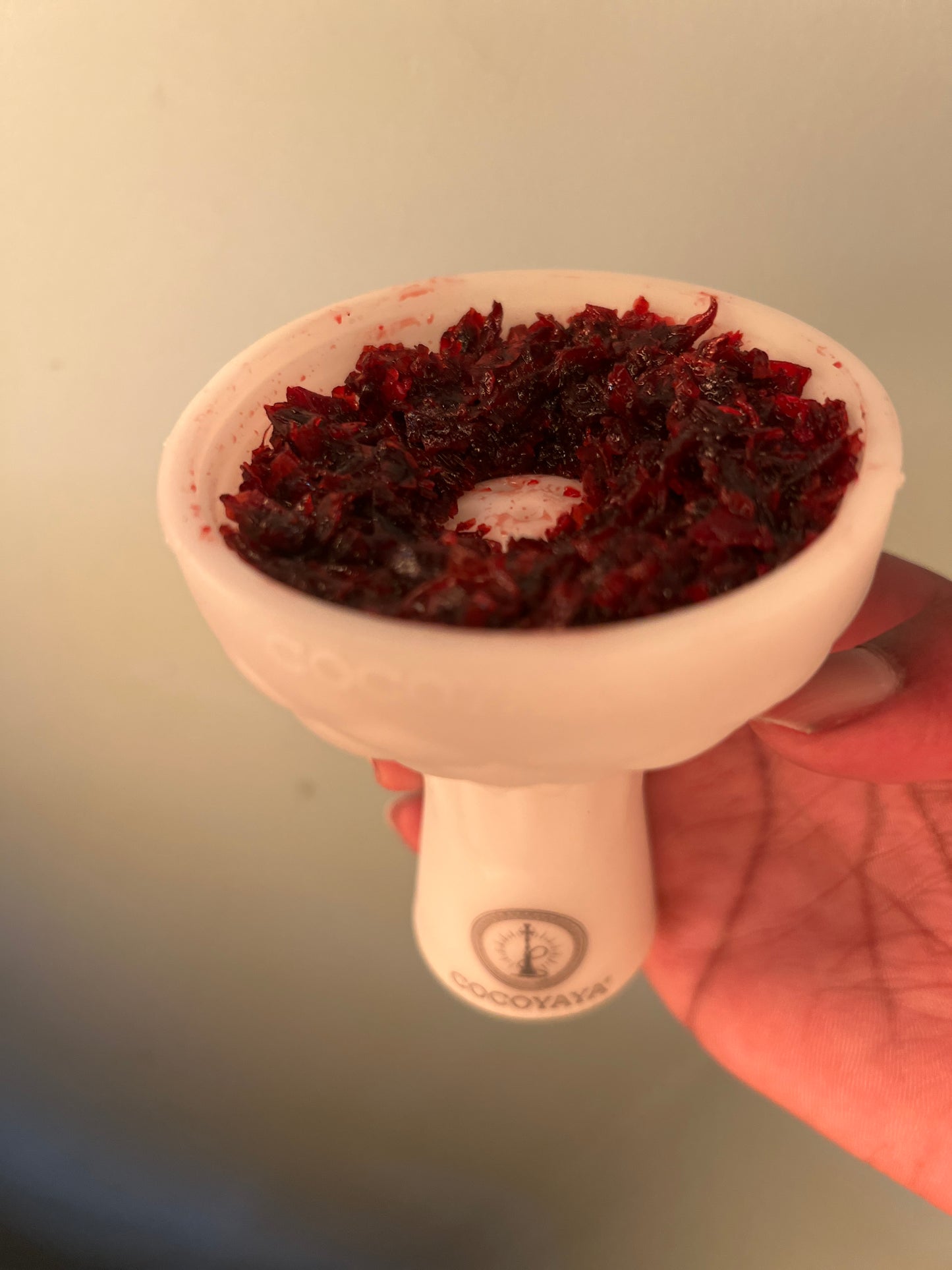 COCOYAYA Unbreakable Radium Silicone Chillum for Hookah - Neon