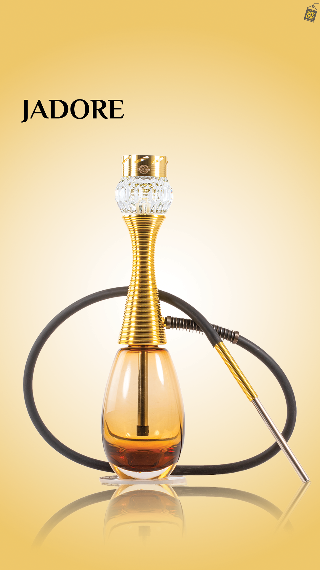 Jadore Hookah - Gold