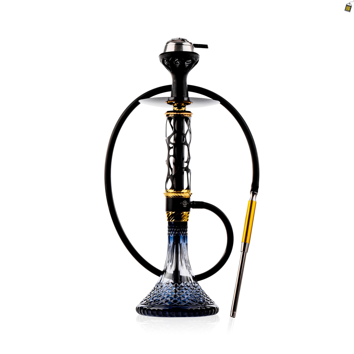 Jungle Roar Hookah with Bag - Gold