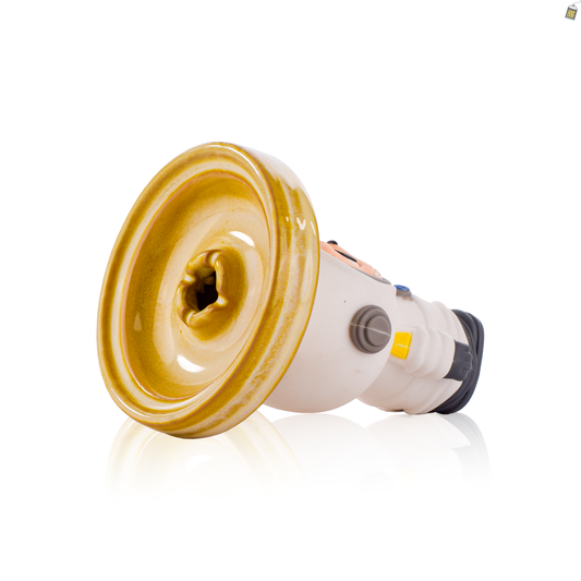 Labubu Ceramic Hookah Bowl - Light Brown