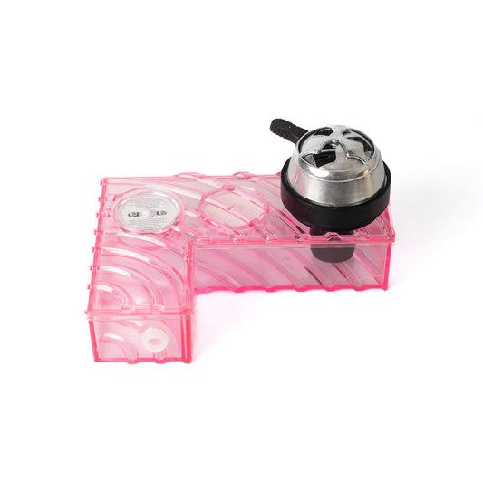 L Shape Car Hookah - Pink