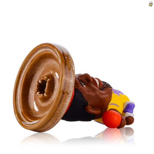 Lebron James Ceramic Hookah Bowl - Brown