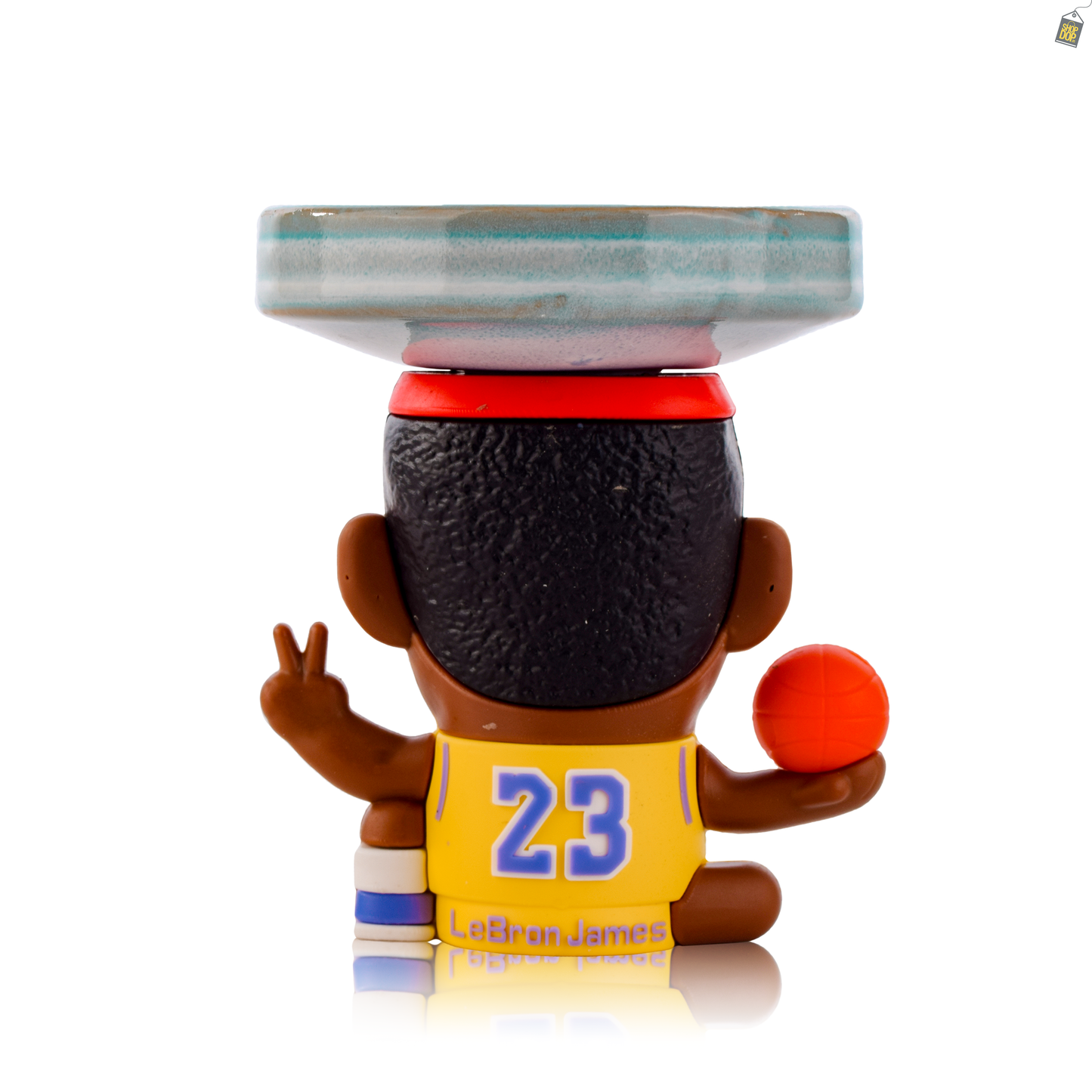 Lebron James Ceramic Hookah Bowl - Sky Blue