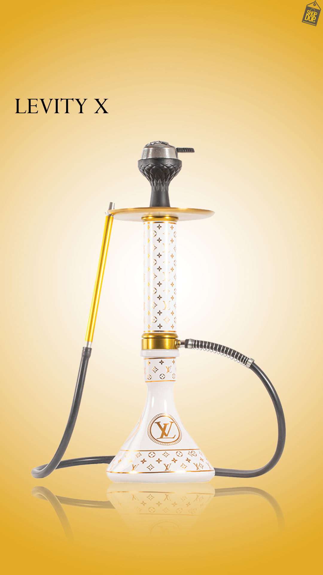 Levity Hookah - White