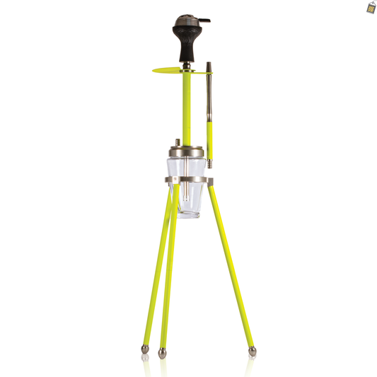 Lotus Hookah with Bag - Green