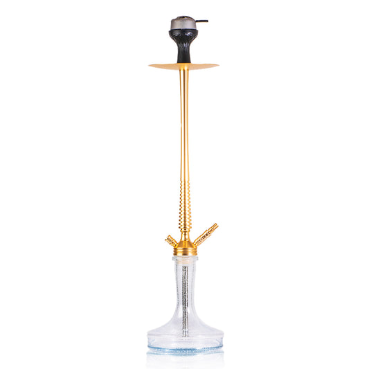 MKS Hookah with Radium Base - Gold