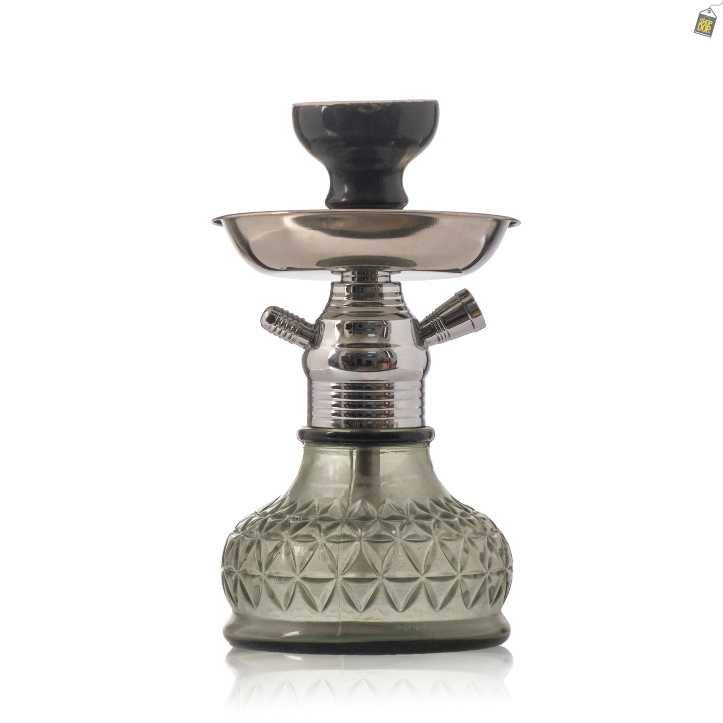 MYA Minion Hookah - Grey Base (Brown Pipe)