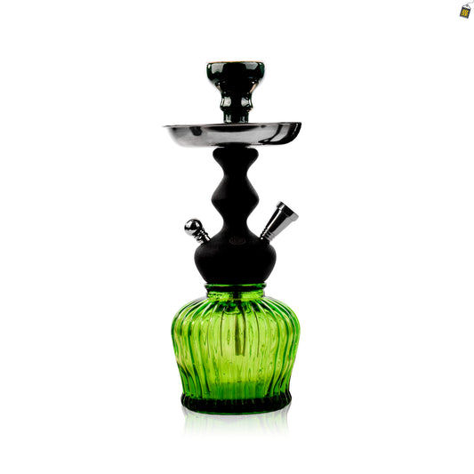 MYA Econo QT Hookah with Cage - Olive Green
