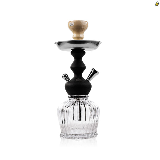 MYA Econo QT Hookah with Cage - Transparent