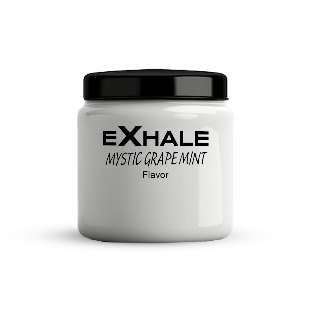 Exhale Mystic Grape Mint Hookah Flavor - 100g (Pre Mixed Handmade)