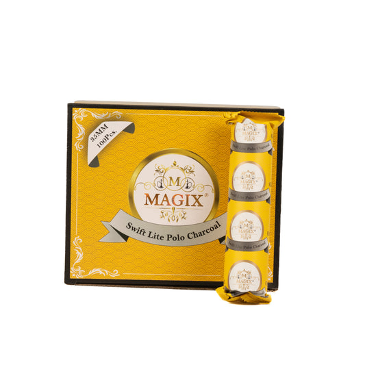 Magix Swift Lite Polo Hookah Magic Coal Roll (Single) - 35mm
