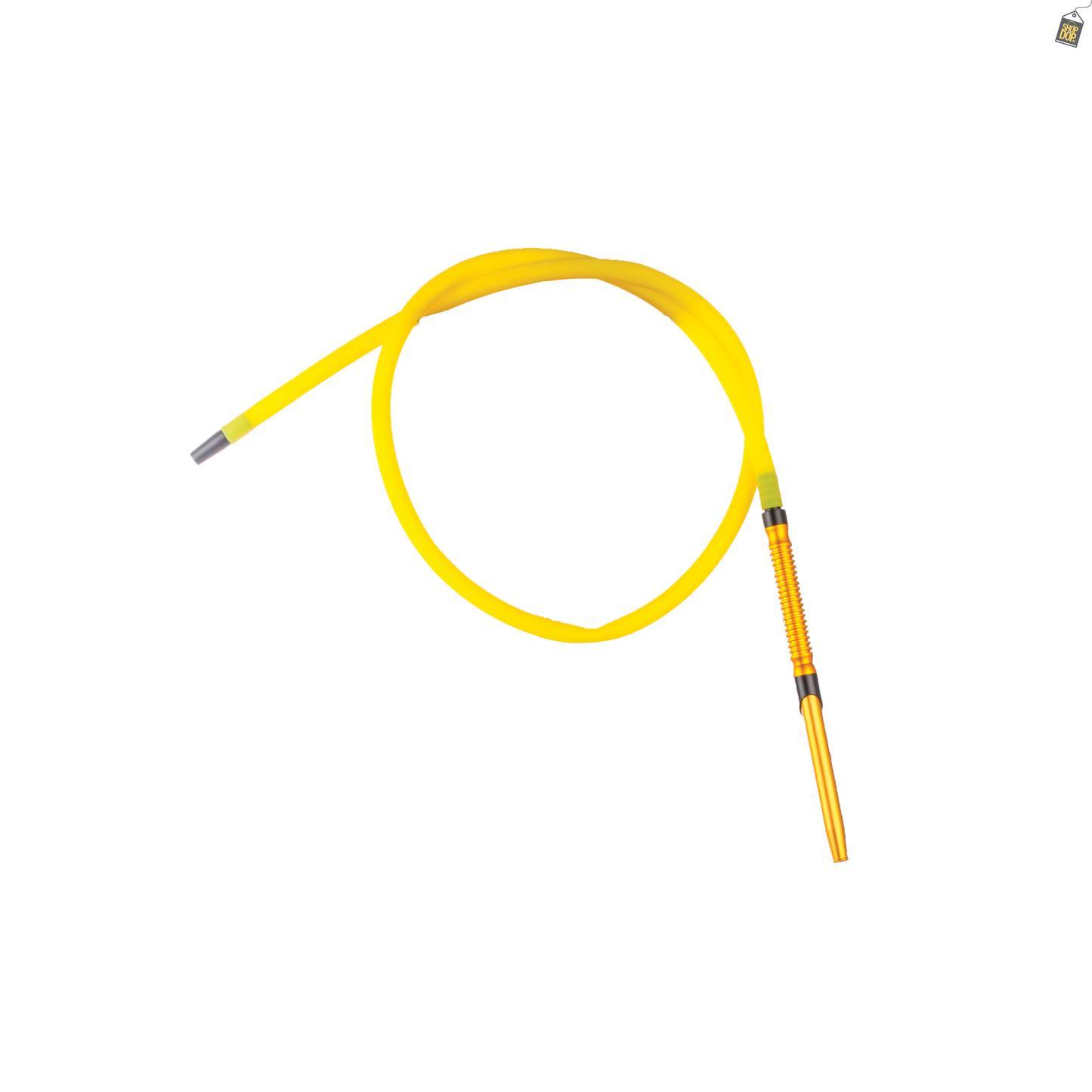 Majesty Radium Silicone Hookah Pipe - Yellow