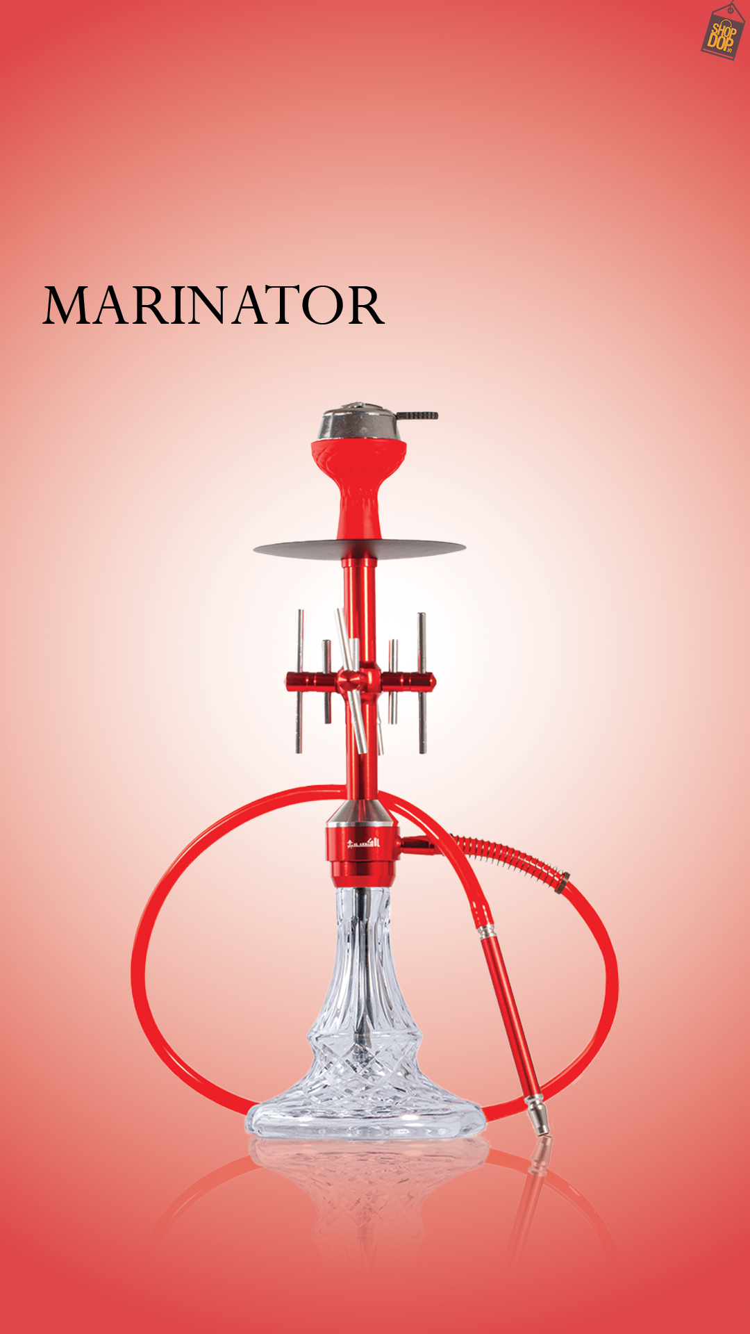 Marinator Hookah - Red