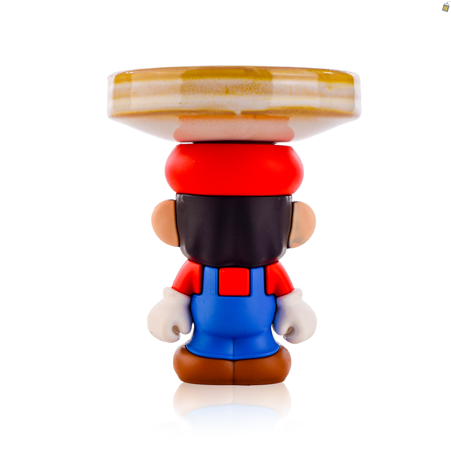 Mario Boss Ceramic Hookah Bowl - Light Brown