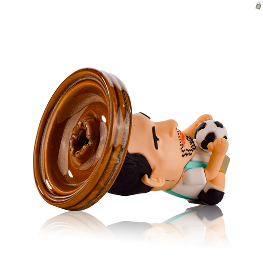 Massey Ceramic Hookah Bowl - Brown