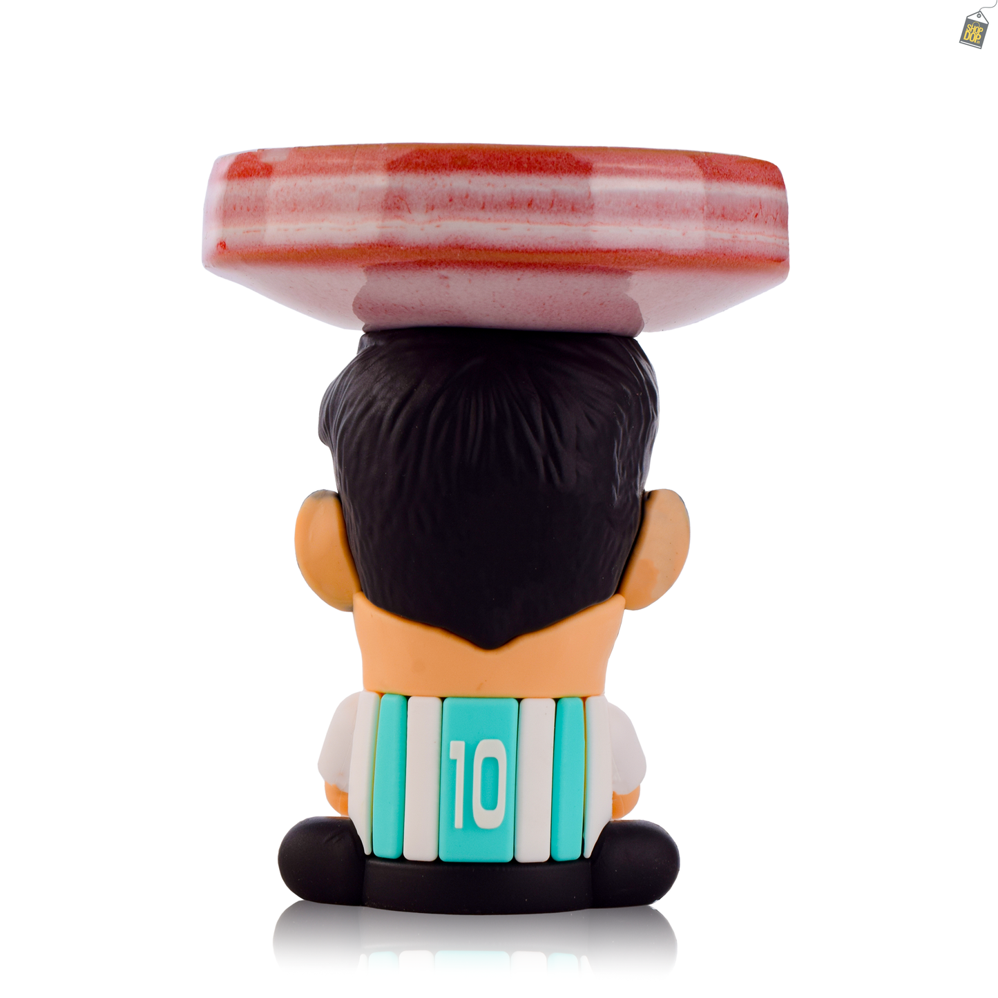 Massey Ceramic Hookah Bowl - Light Red