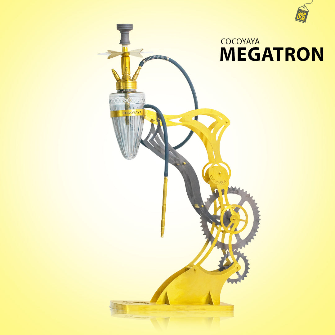 COCOYAYA Megatron Hookah - Golden