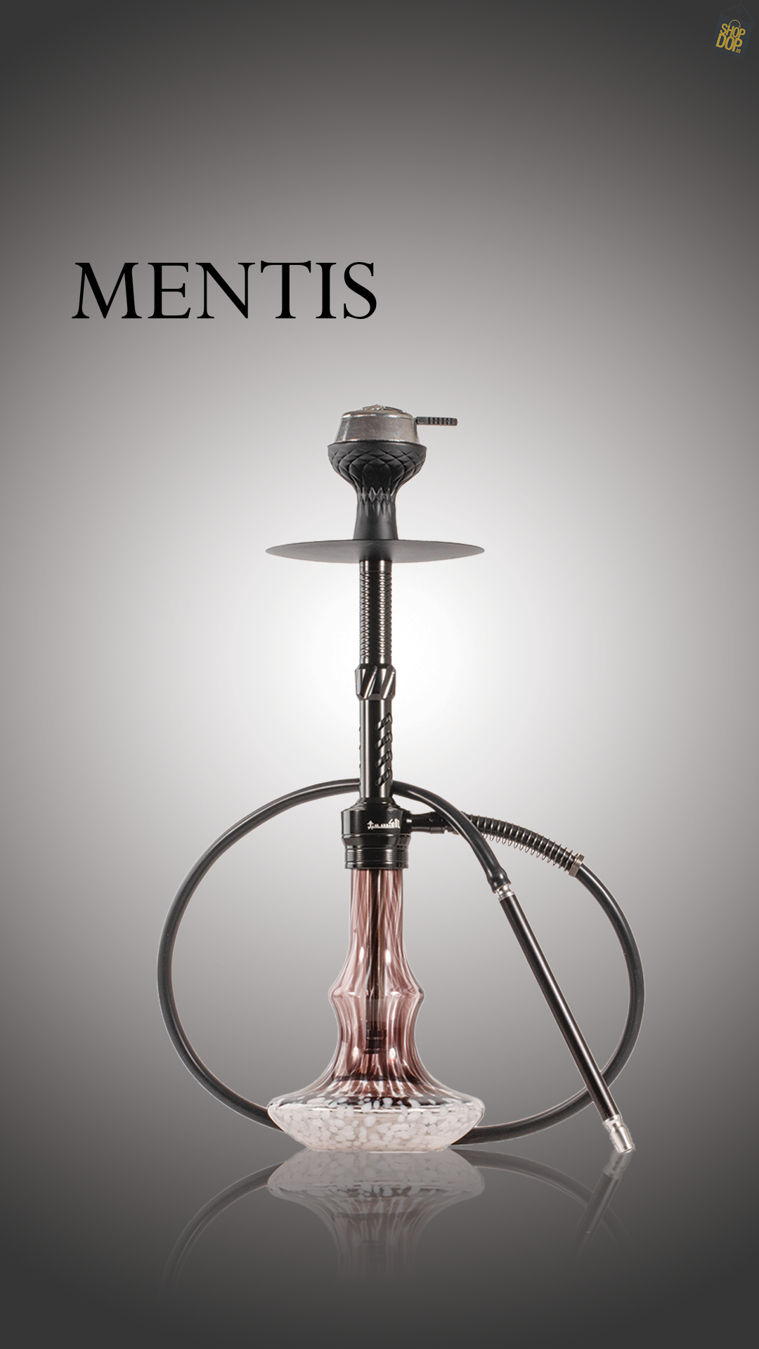 Mentis Hookah - Black