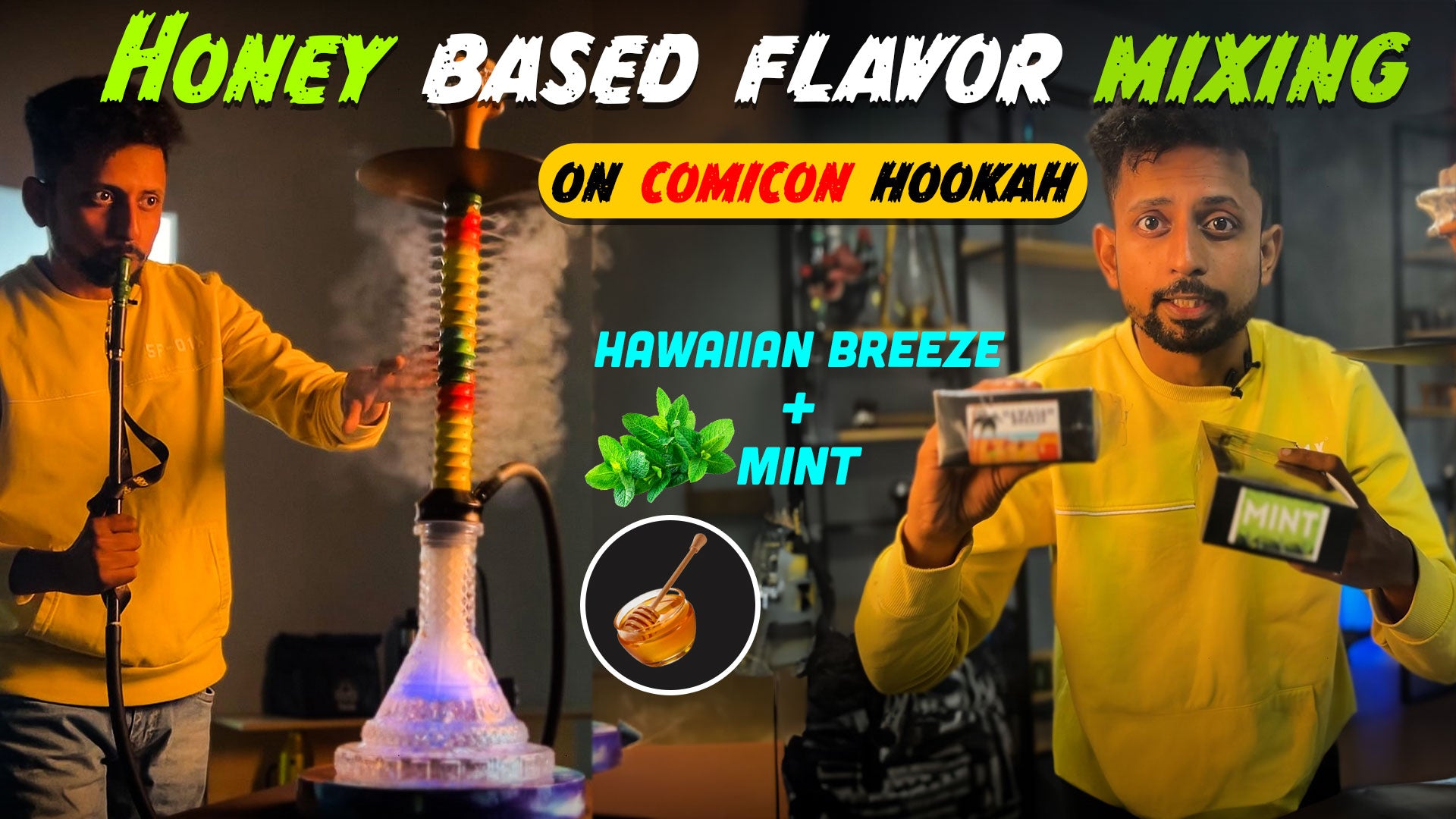 Load video: Bliss Honey Based Hookah Flavors