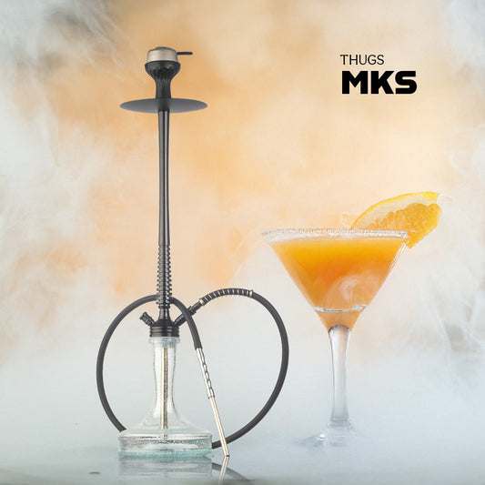 MKS Hookah with Radium Base - Black