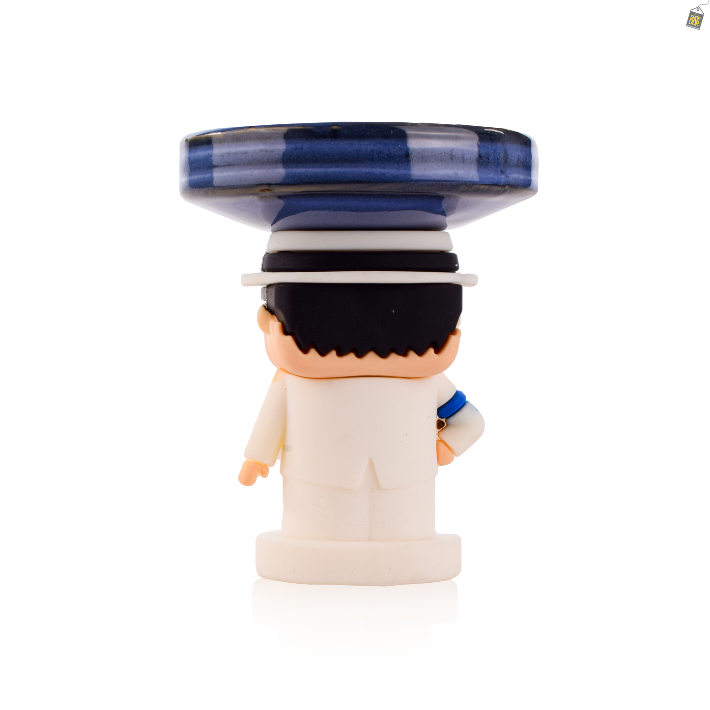 Muzan Ceramic Hookah Bowl - Blue