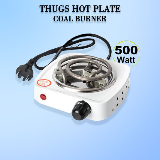 Thugs Hot Plate Charcoal Starter (Electronic Hookah Coal Burner) - 500 watt