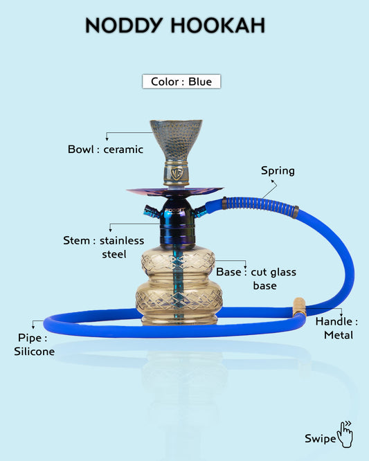Noddy Hookah - Blue