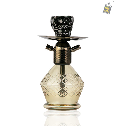 Noddy Hookah - Black Stem / Grey Base