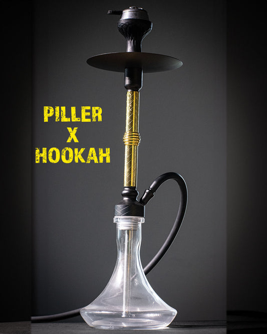 Piller X Hookah - Gold