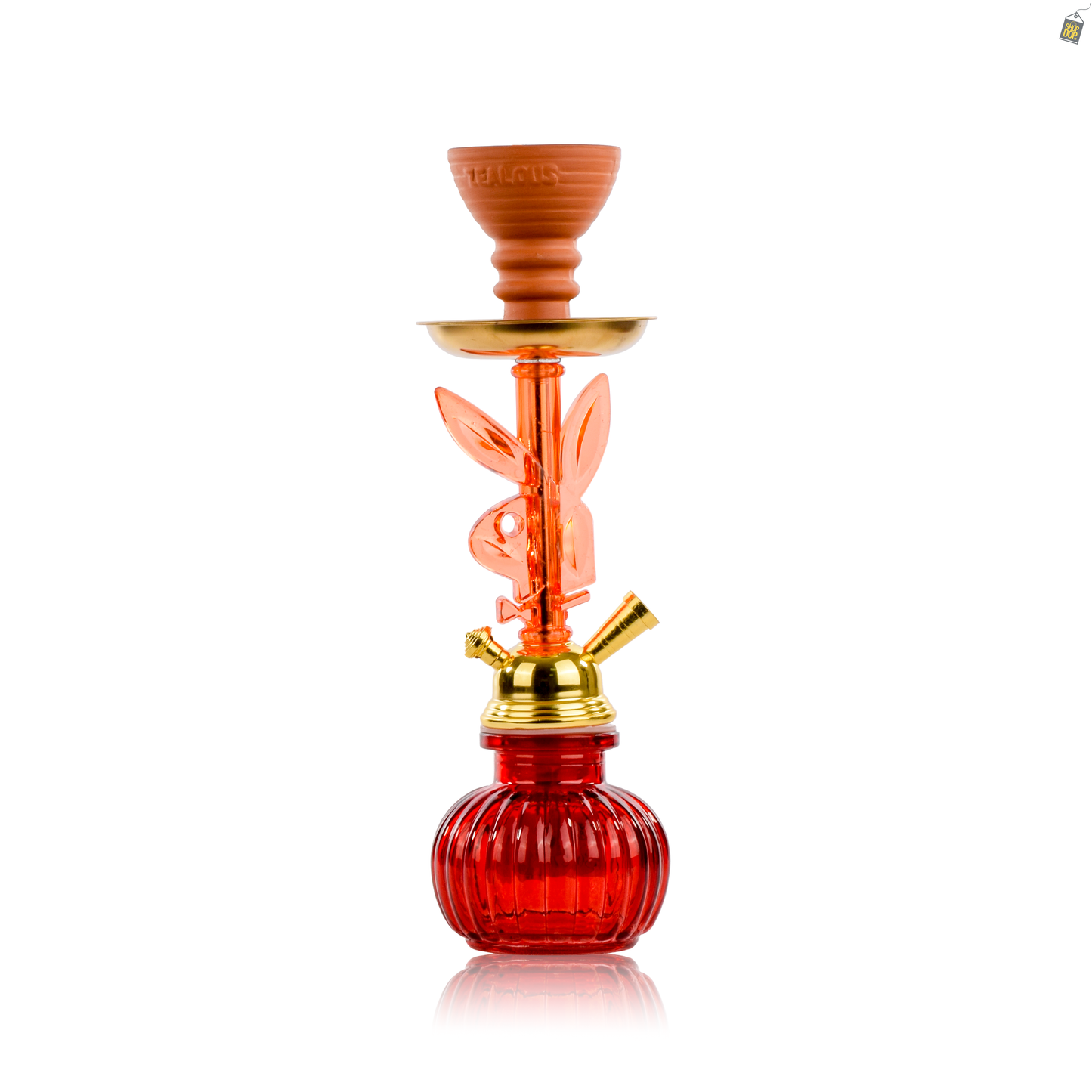 Playboy Pumpkin Hookah - Red