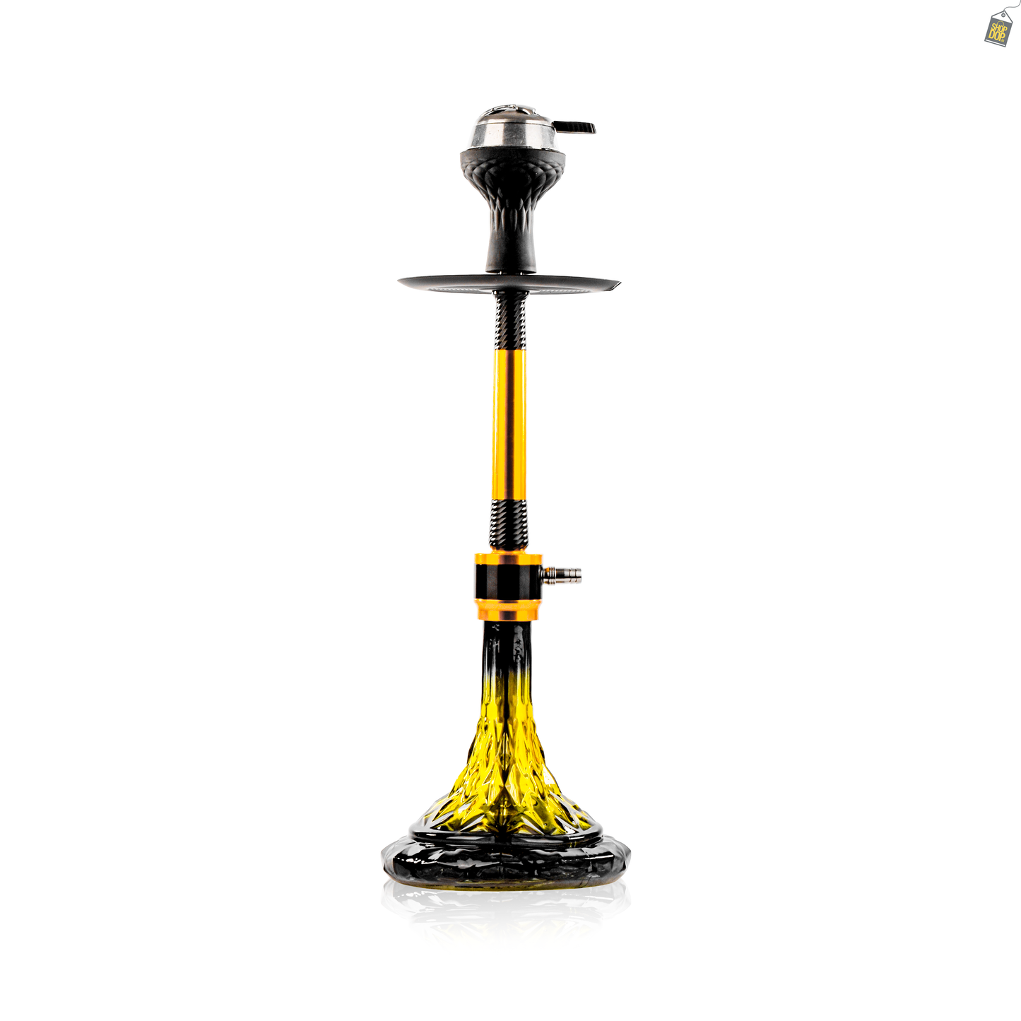 Polygon Hookah - Gold
