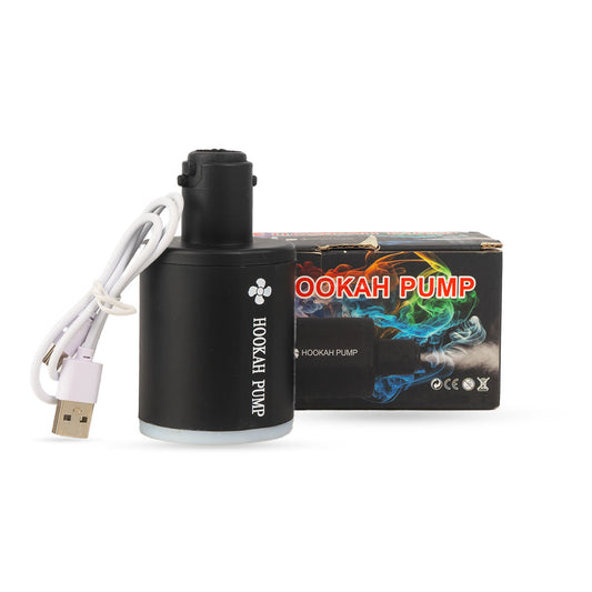 Rechargeable Portable Hookah Pump with LED Light (Smoke Maker)