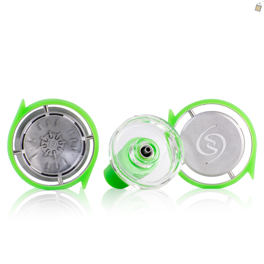 Quasar Hookah Chillum with HMD - Green