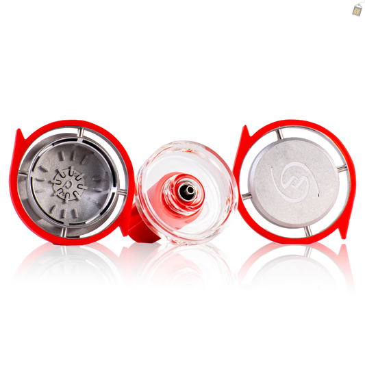 Quasar Hookah Chillum with HMD - Red