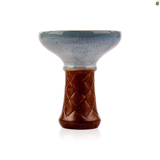 Rage Ceramic Hookah Phunnel Bowl - Blue