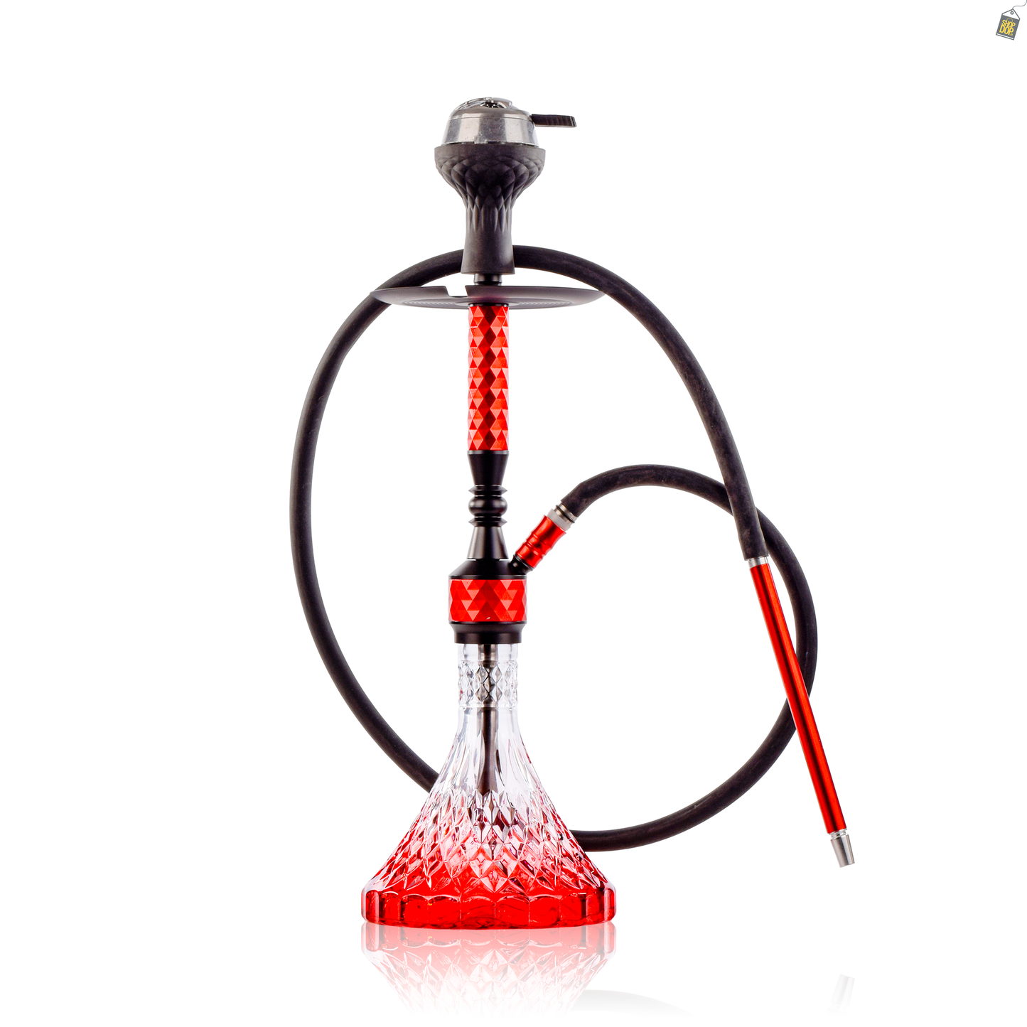Royal Vertix Hookah - Red