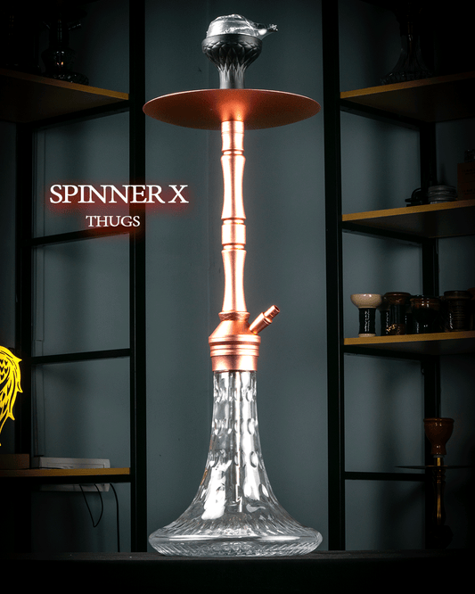 स्पिनर एक्स हुक्का - गुलाबी सोना